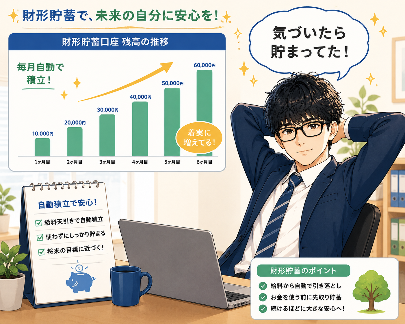 財形貯蓄のメリット