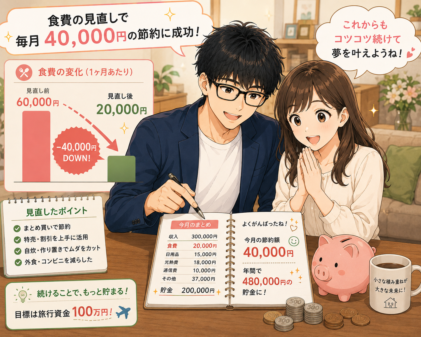 食費節約成功