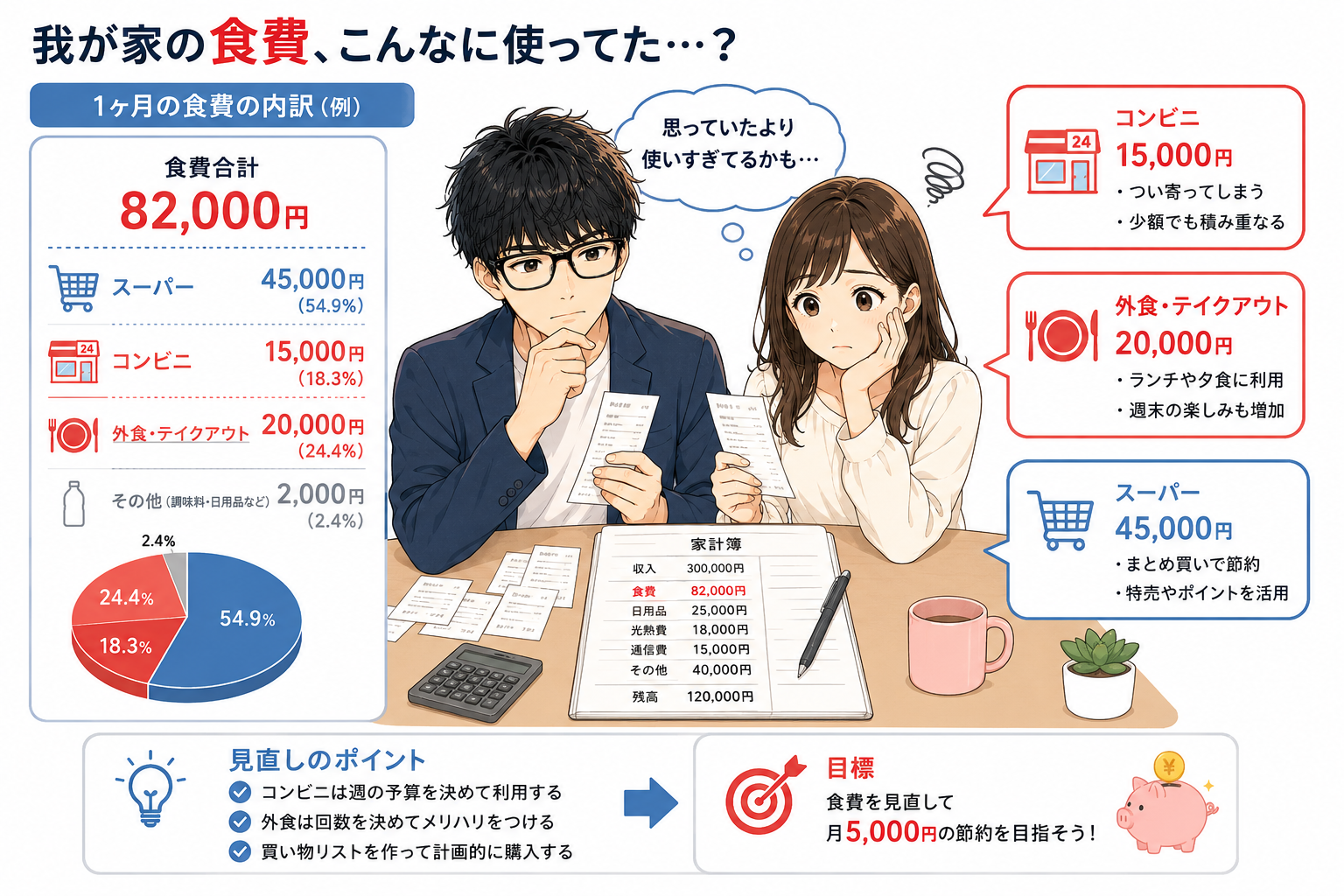 食費の現状把握