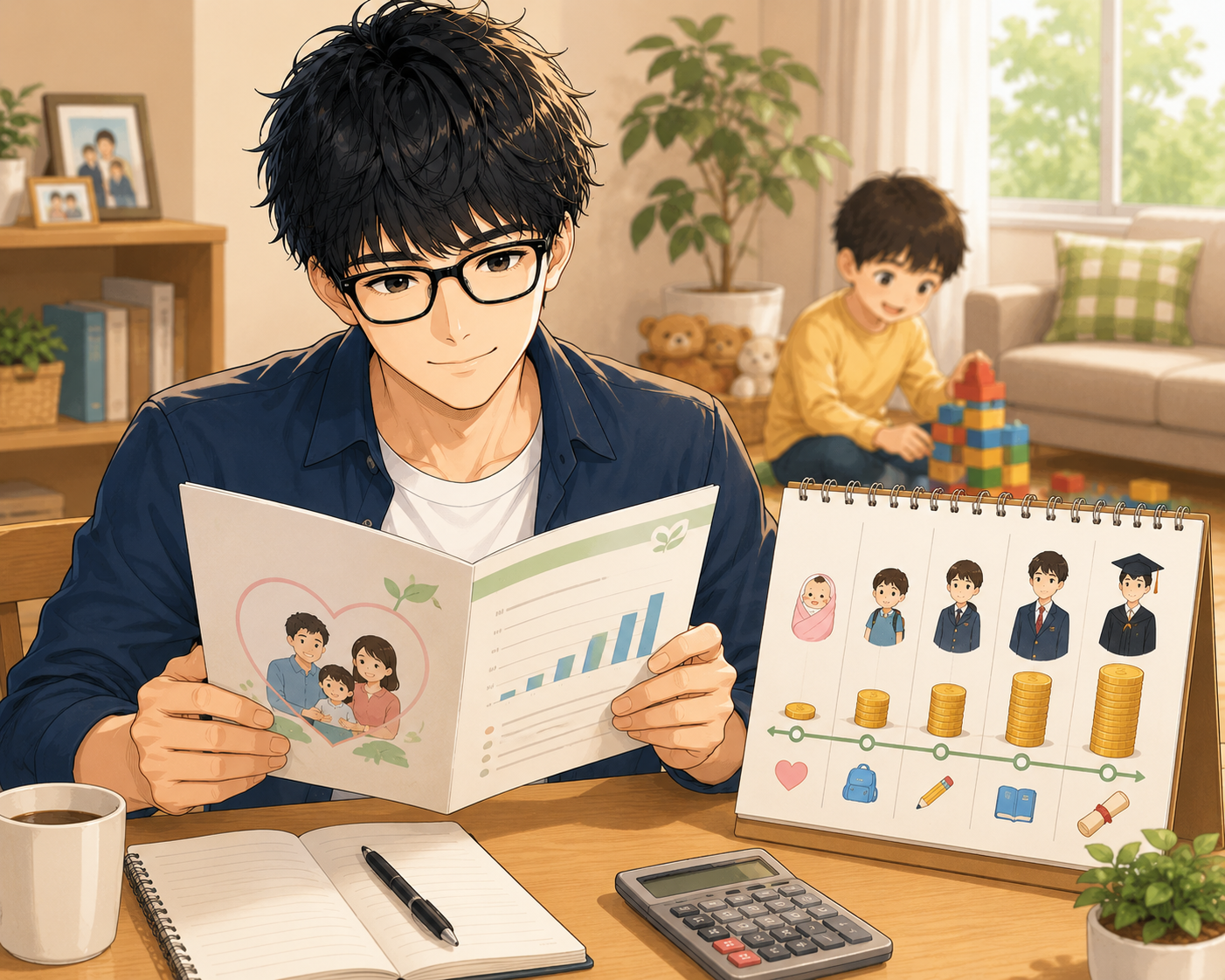 教育費の総額イメージ