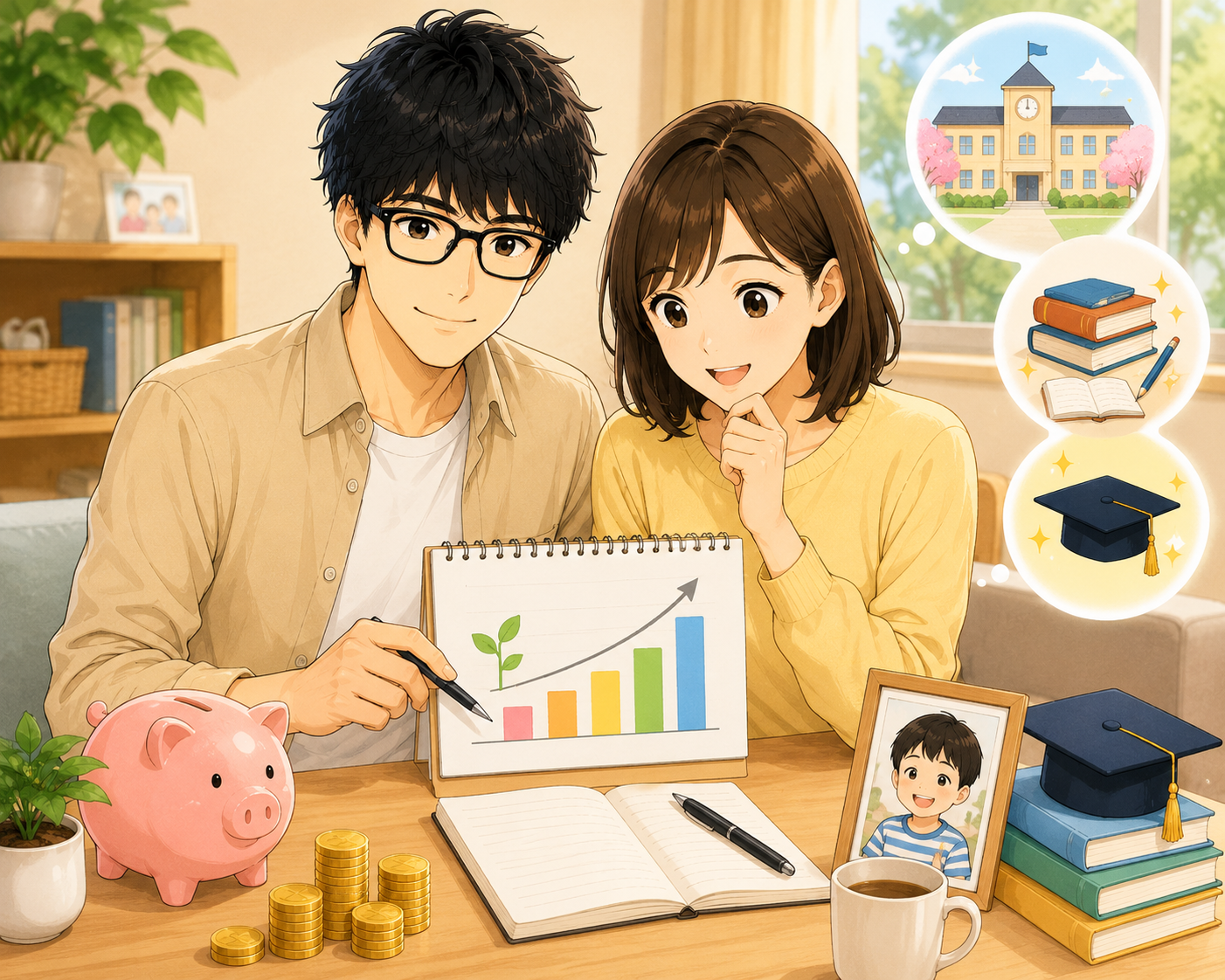 NISAで教育費を積み立てる