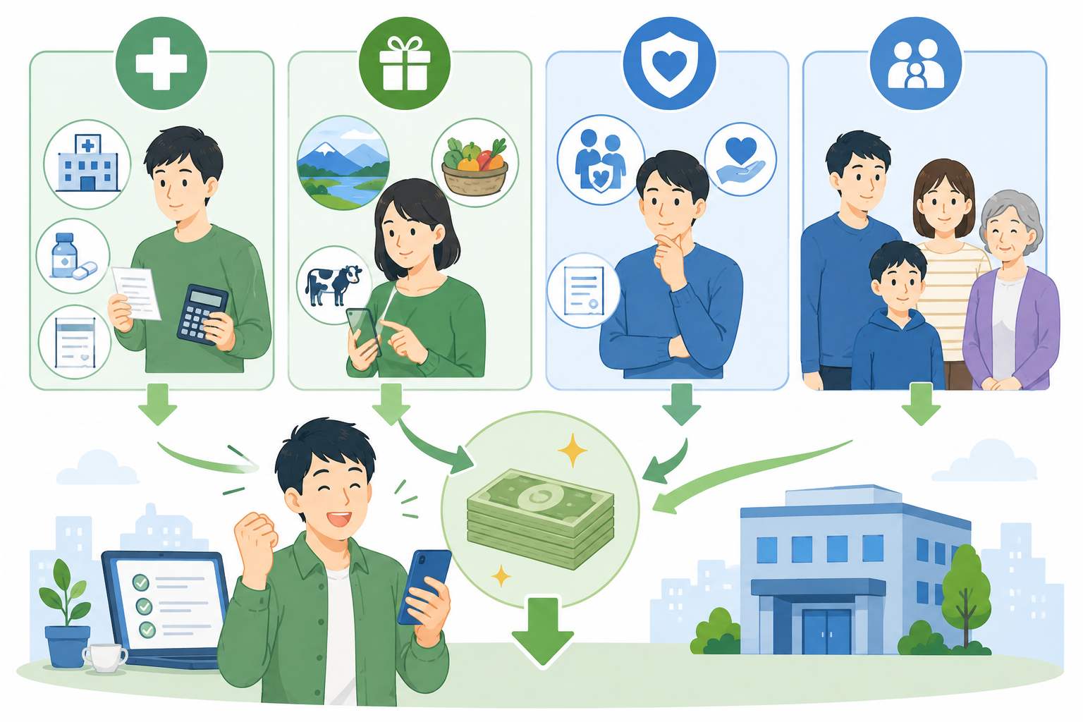 e-Taxでの申告手順
