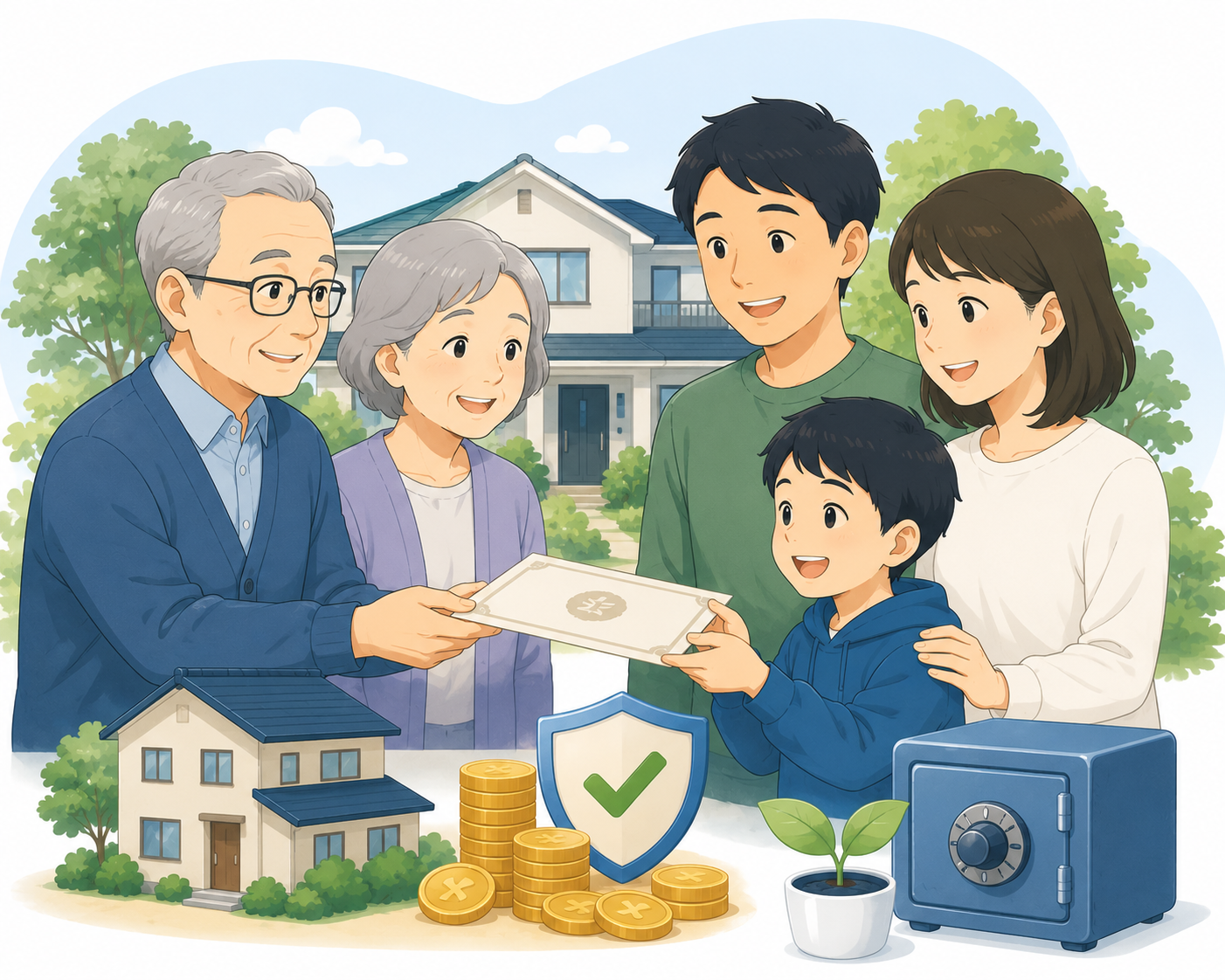 早めの相続対策で安心