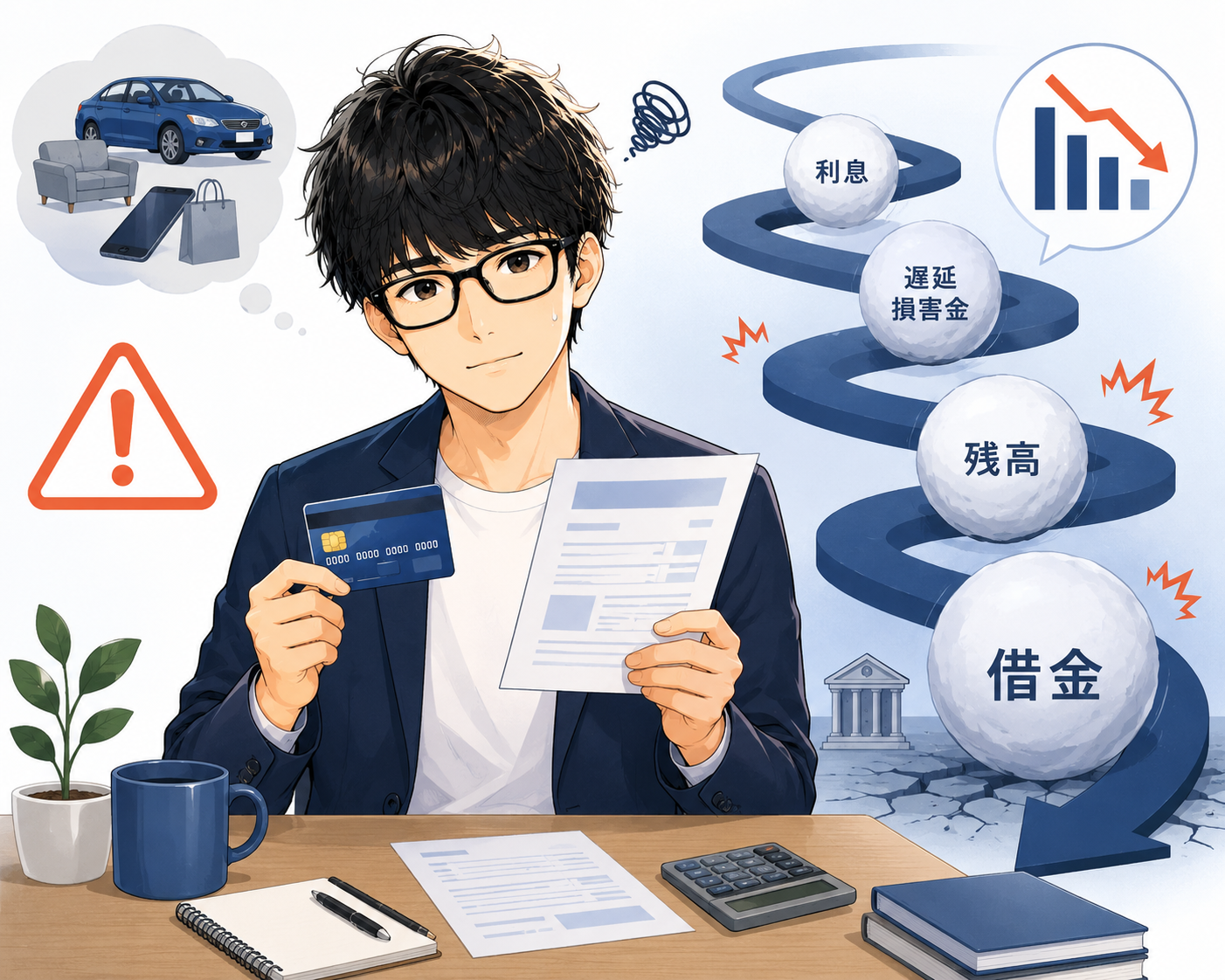 リボ払いから解放されて安心