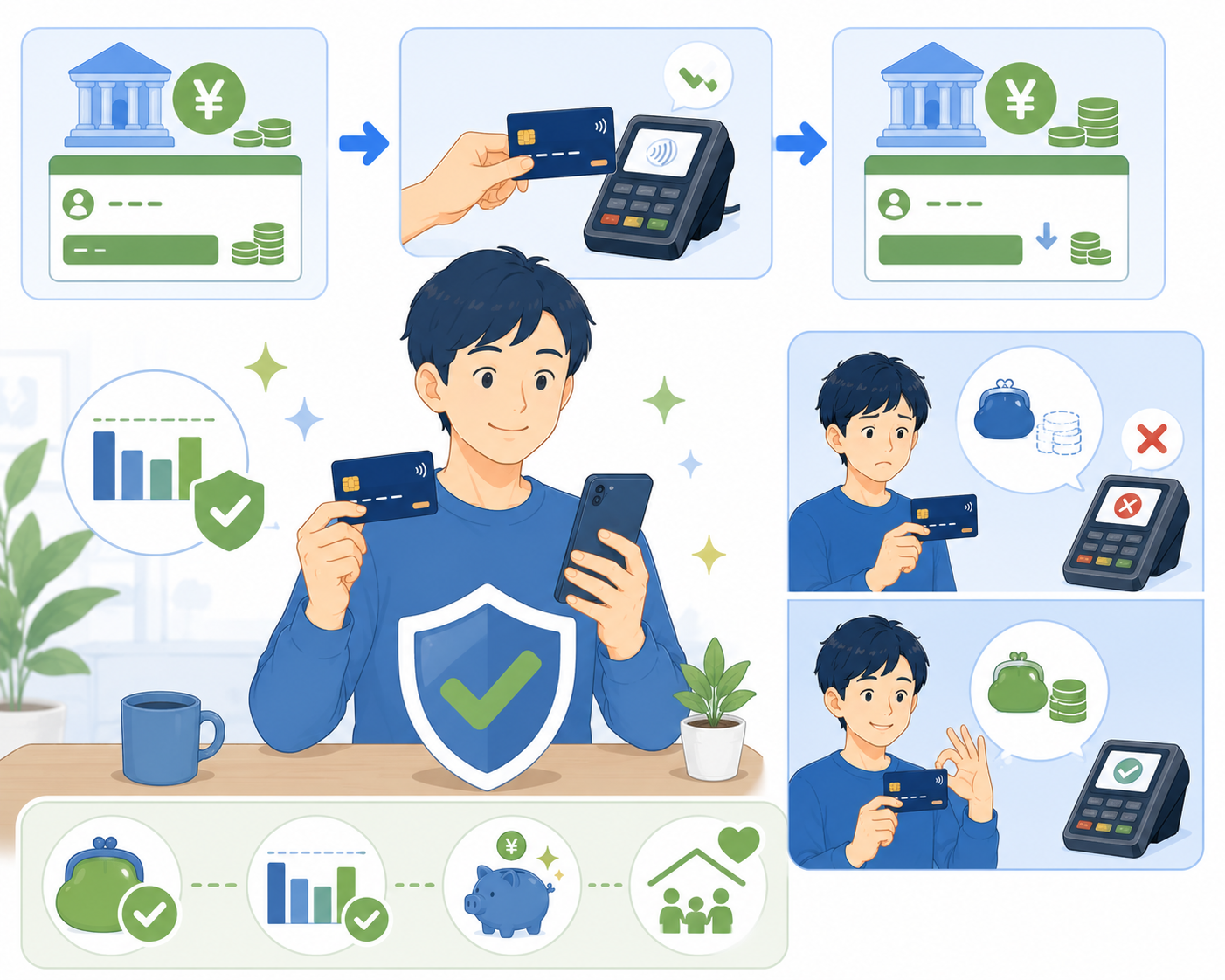 デビットカードの仕組み